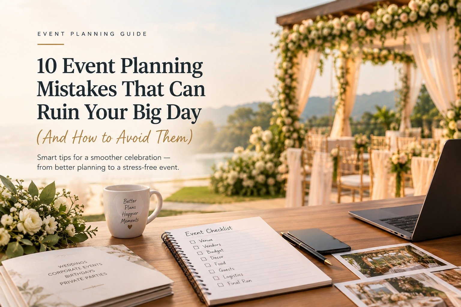 10 Event Planning Mistakes That Can Ruin Your Big Day